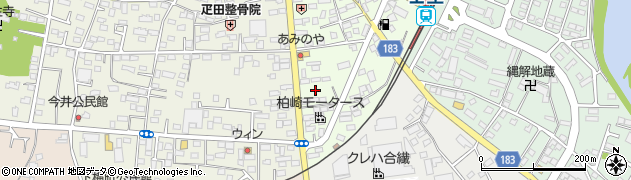 栃木県下都賀郡壬生町中央町17-24周辺の地図