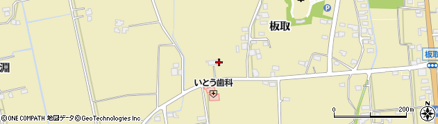 長野県北安曇郡松川村206-1周辺の地図