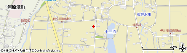 群馬県前橋市大前田町1551-66周辺の地図