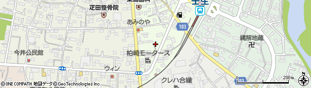栃木県下都賀郡壬生町中央町17-17周辺の地図