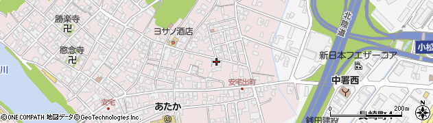 石川県小松市安宅町（ト）周辺の地図