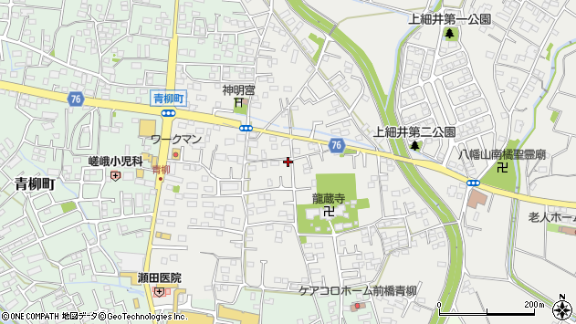 〒371-0057 群馬県前橋市龍蔵寺町の地図