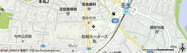 栃木県下都賀郡壬生町中央町17-27周辺の地図