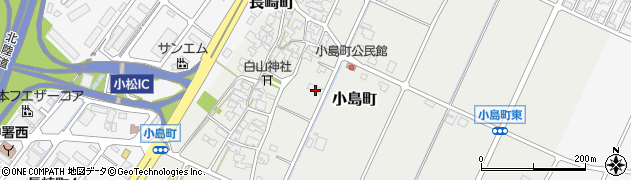 石川県小松市小島町ホ周辺の地図