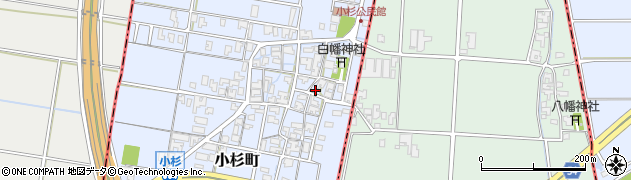 石川県能美市小杉町（ハ）周辺の地図