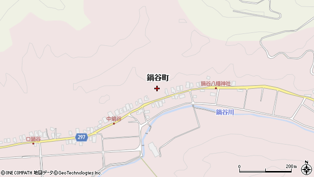 〒923-1216 石川県能美市鍋谷町の地図