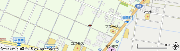 石川県小松市長田町（ロ）周辺の地図