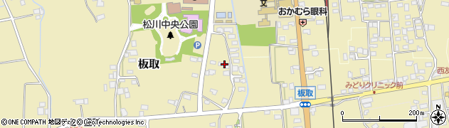 長野県北安曇郡松川村85-6周辺の地図