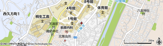 ローソン桐生東久方店周辺の地図