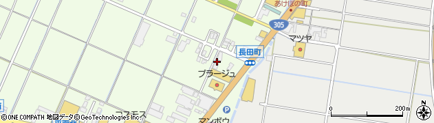石川県小松市長田町ロ33周辺の地図