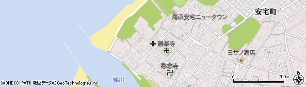 石川県小松市安宅町ヲ周辺の地図