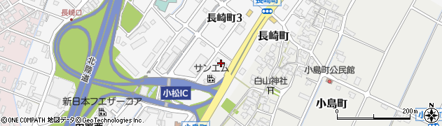 株式会社岩田商会　小松営業所周辺の地図
