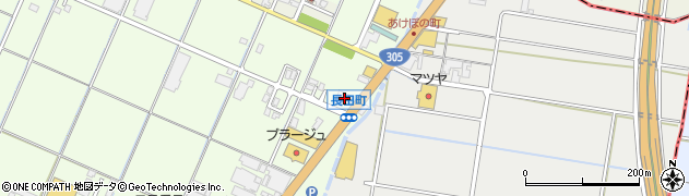 石川県小松市長田町ロ20周辺の地図