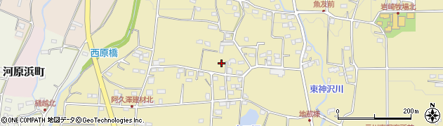 群馬県前橋市大前田町1674周辺の地図