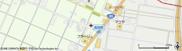 石川県小松市長田町ロ30周辺の地図