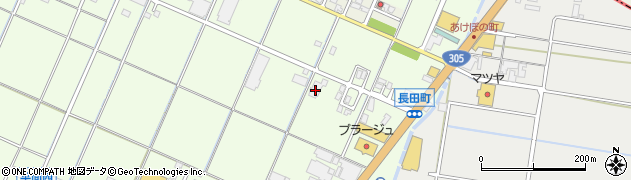 石川県小松市長田町ロ80周辺の地図