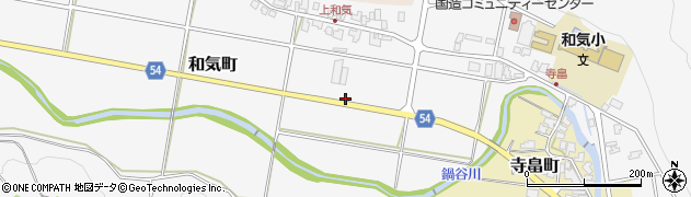 石川県能美市和気町（ろ）周辺の地図
