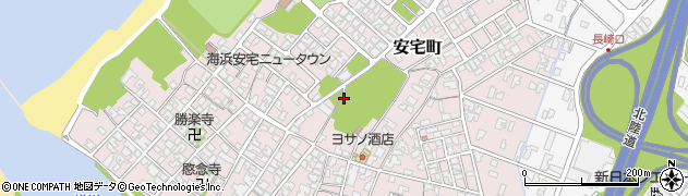 石川県小松市安宅町ヌ周辺の地図