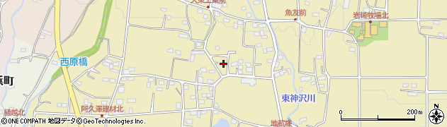 群馬県前橋市大前田町1707周辺の地図
