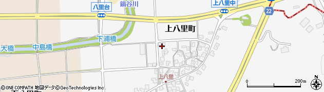 石川県小松市上八里町丙周辺の地図