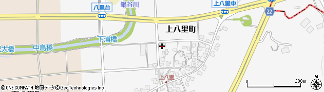 石川県小松市上八里町（丙）周辺の地図