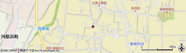 群馬県前橋市大前田町1675周辺の地図