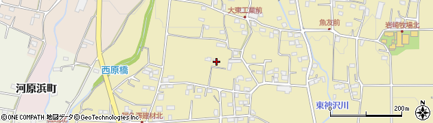 群馬県前橋市大前田町1668周辺の地図