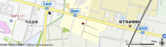 石川県小松市御館町（甲）周辺の地図
