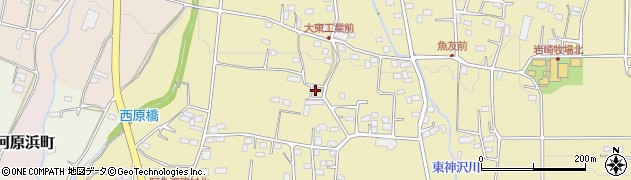 群馬県前橋市大前田町1681周辺の地図