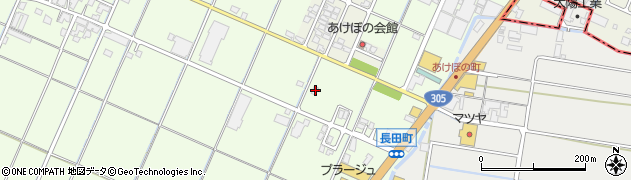 石川県小松市長田町ロ77周辺の地図