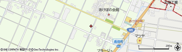 石川県小松市長田町ロ120周辺の地図