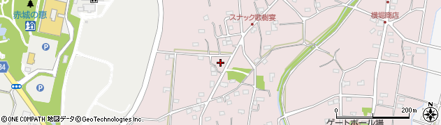 群馬県前橋市横沢町218周辺の地図