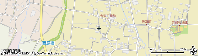 群馬県前橋市大前田町1686周辺の地図