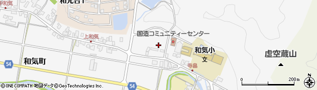 石川県能美市和気町（い）周辺の地図
