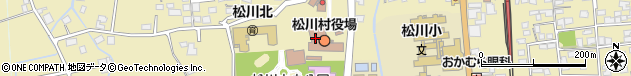 長野県北安曇郡松川村周辺の地図