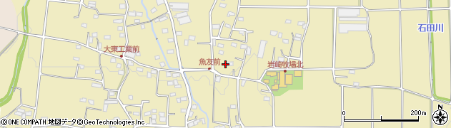 群馬県前橋市大前田町1353周辺の地図