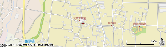 群馬県前橋市大前田町1705周辺の地図