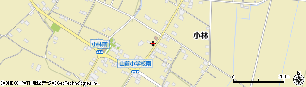 芳賀山前郵便局周辺の地図