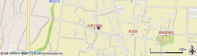 群馬県前橋市大前田町1382周辺の地図