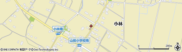 栃木県　警察本部真岡警察署小林駐在所周辺の地図