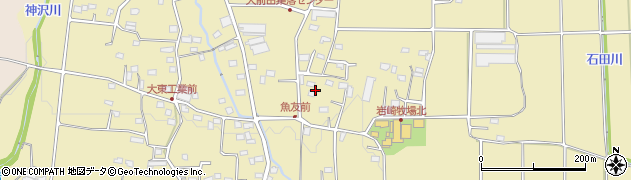 群馬県前橋市大前田町1348周辺の地図