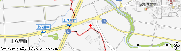 石川県能美市和気町（を）周辺の地図
