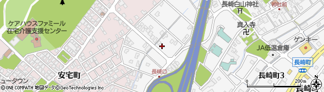 石川県小松市長崎町（ロ）周辺の地図