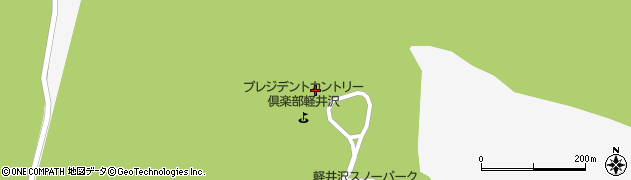 プレジデントリゾートホテル軽井沢周辺の地図