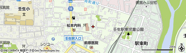 栃木県下都賀郡壬生町中央町2-35周辺の地図