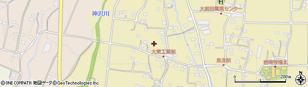 群馬県前橋市大前田町1427周辺の地図