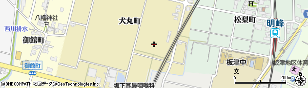 石川県小松市犬丸町乙周辺の地図