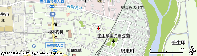 栃木県下都賀郡壬生町中央町2-14周辺の地図