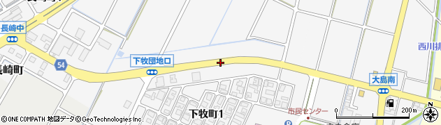 石川県小松市長崎町甲周辺の地図