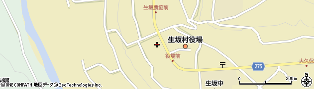 坂爪理容店周辺の地図